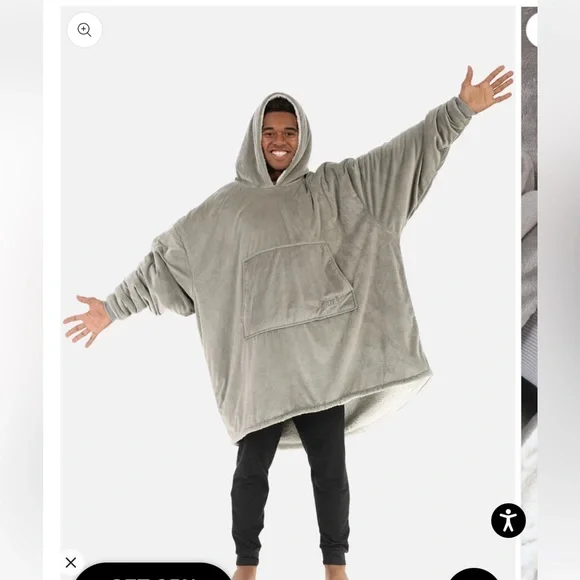 THE COMFY Original Oversized Microfiber Sherpa Wearable Blanket One Size fit all - Picture 1 of 6